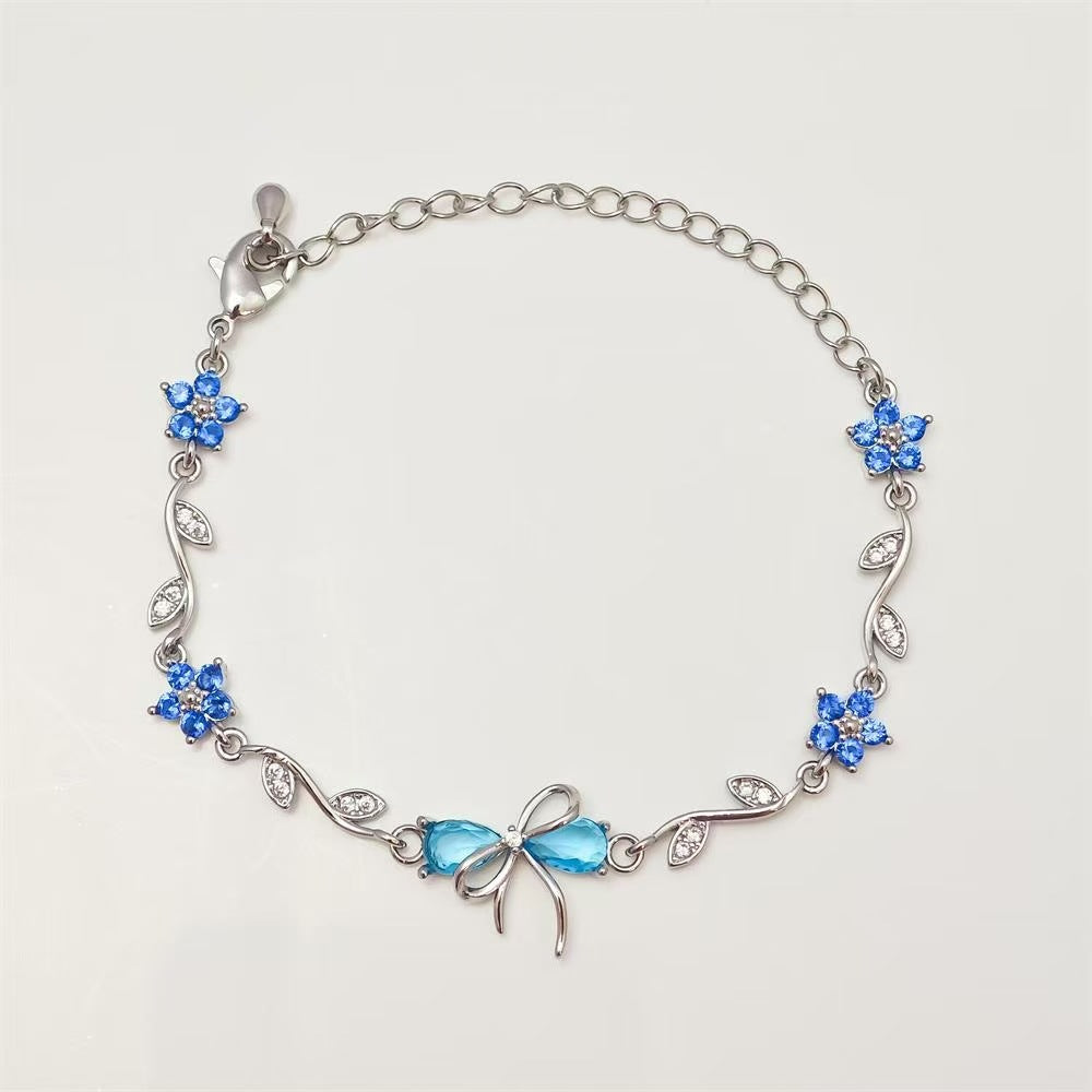 Blossom bracelet -Blue