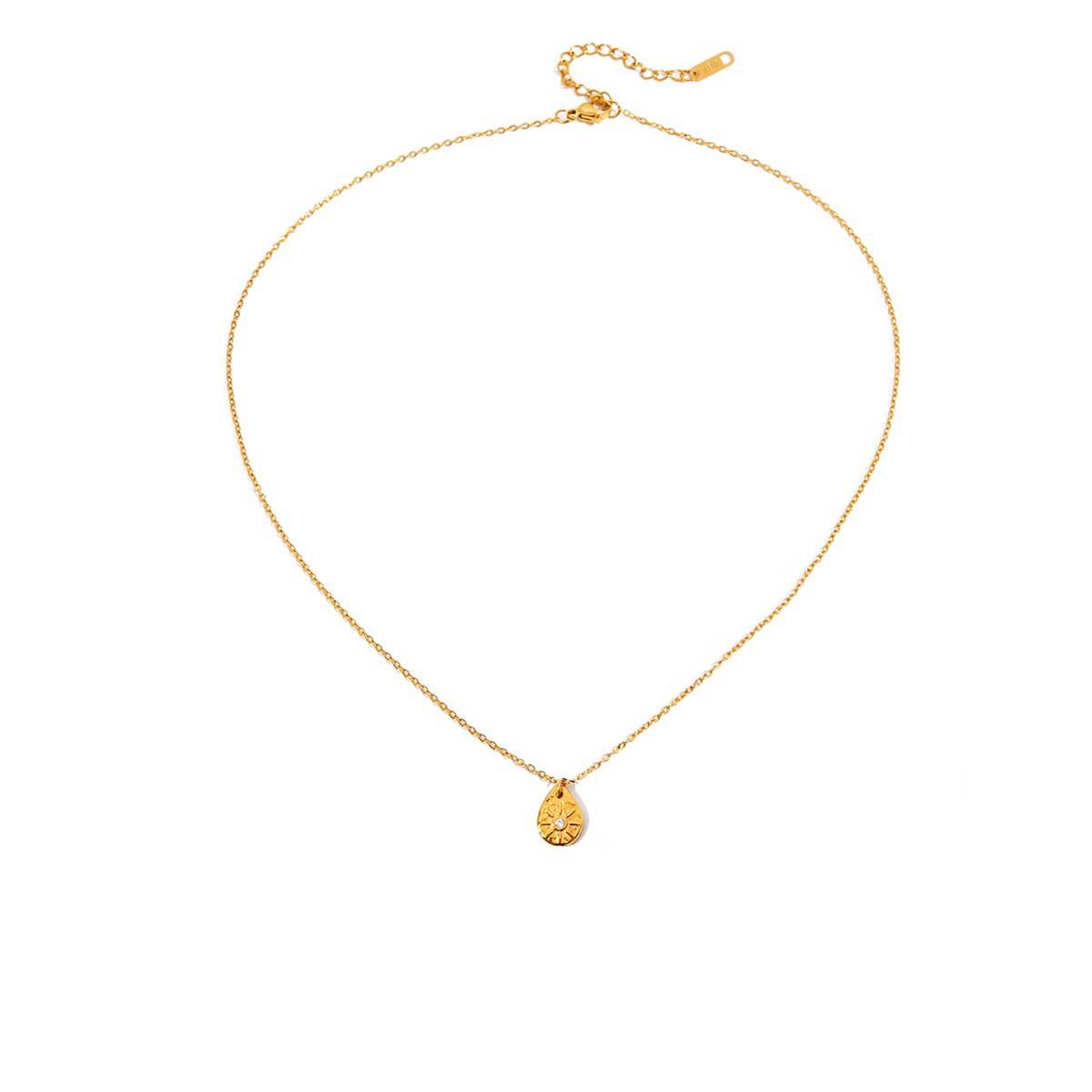 Aurora Layered Gold Necklace Set